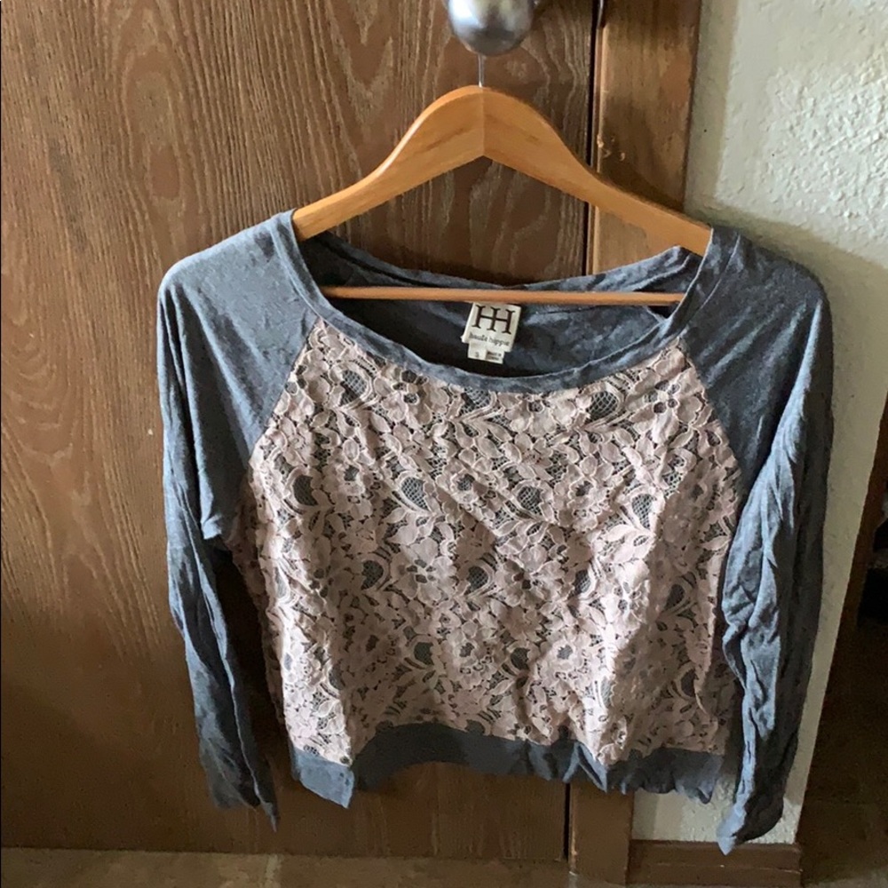 Cute Haute hippie top